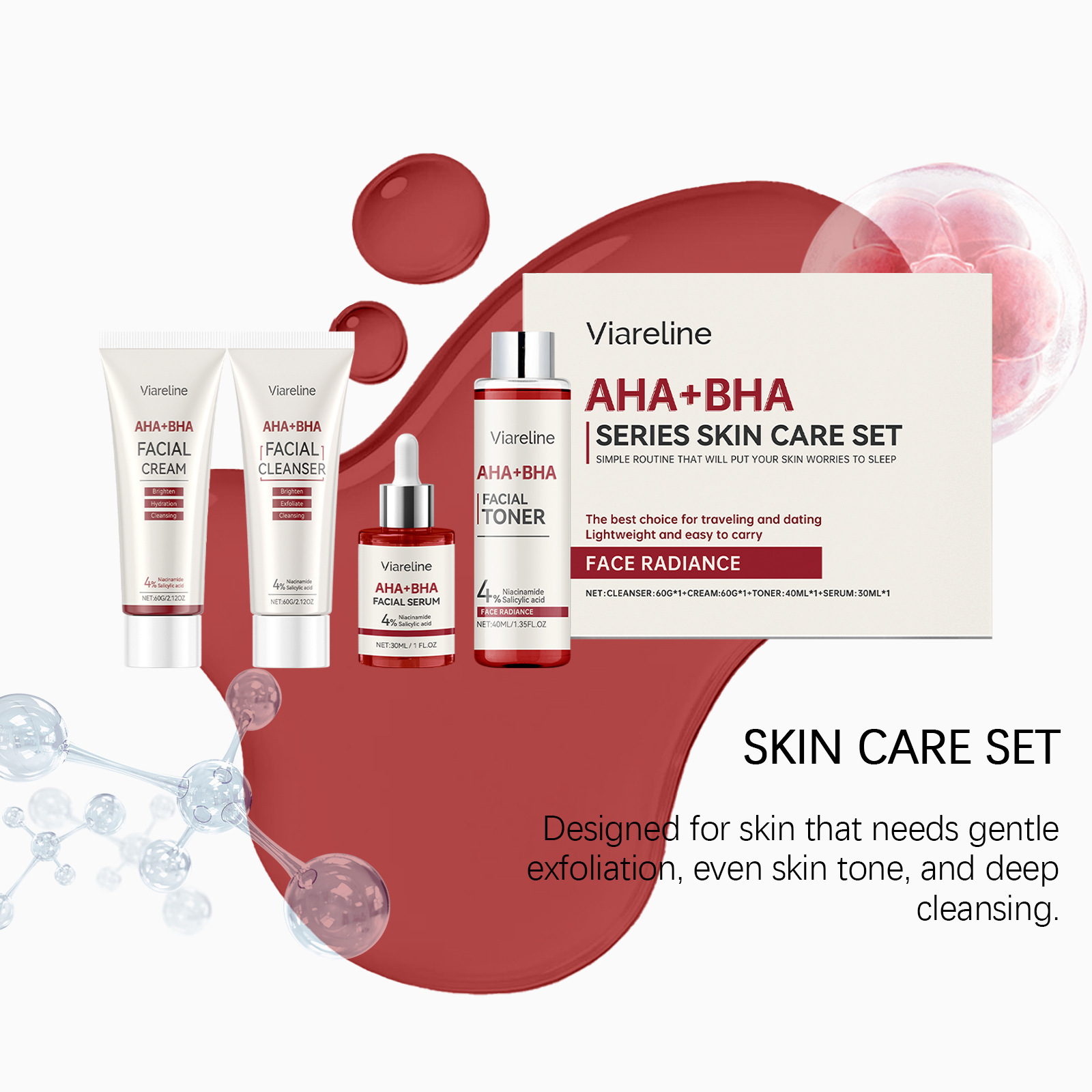 살리실산 AHA BHA 시리즈 스킨케어 키트 페이셜 클 - Salicylic Acid Cleanser 리뷰 및 가격
