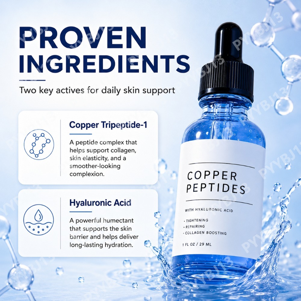GHK Cu 펩타이드 세럼 – 탄력 강화, 콜라겐 증진 - Hyaluronic Acid Serum 리뷰 및 가격