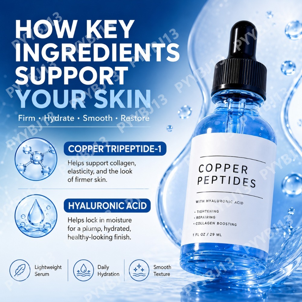 GHK Cu 펩타이드 세럼 – 탄력 강화, 콜라겐 증진 - Hyaluronic Acid Serum 리뷰 및 가격