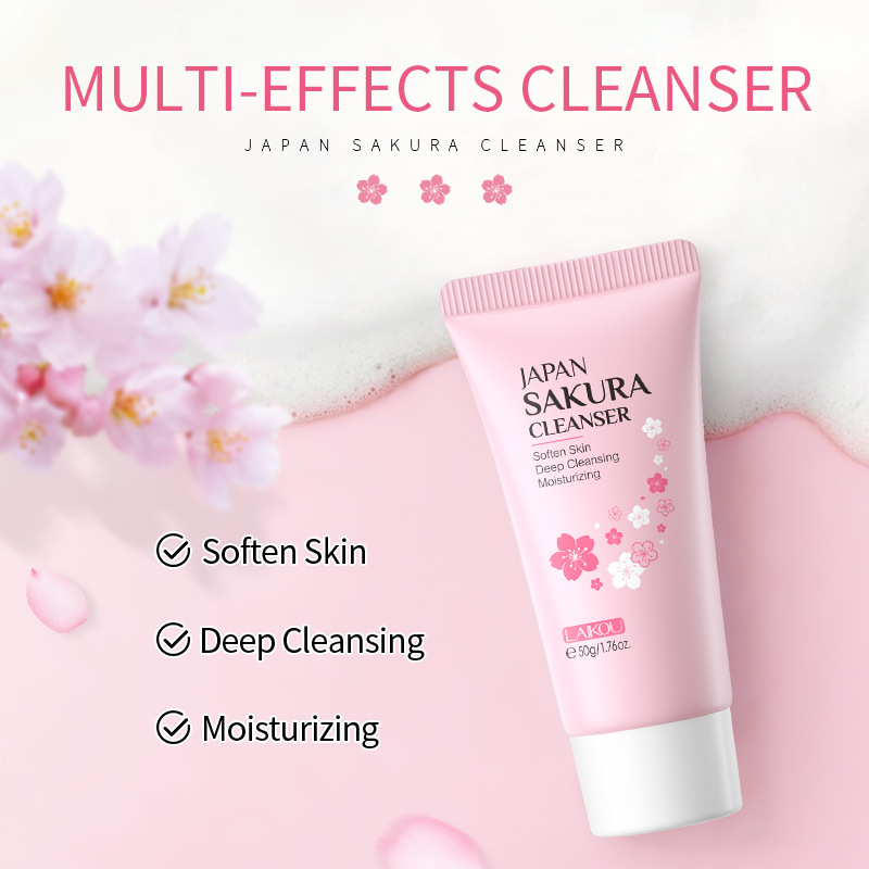 사쿠라 페이셜 클리너 코리안 페이스 세럼 엑스 폴리 에 - Skincare Korea 리뷰 및 가격